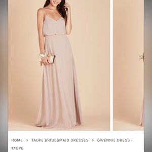 BIRDY GREY Gwennie dress in Taupe Medium